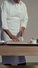 Plateau à découper en chêne de Bourgogne massif. 