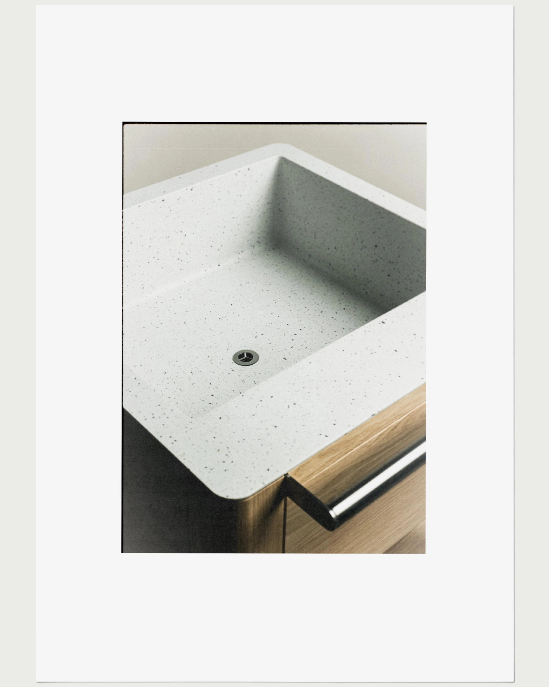 Cuve en résine acrylique du chariot à chariot à champagne 